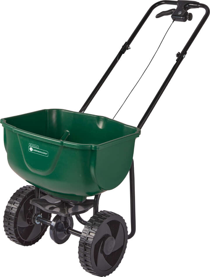 GÄRTNERGLÜCK Schleuder-Streuwagen